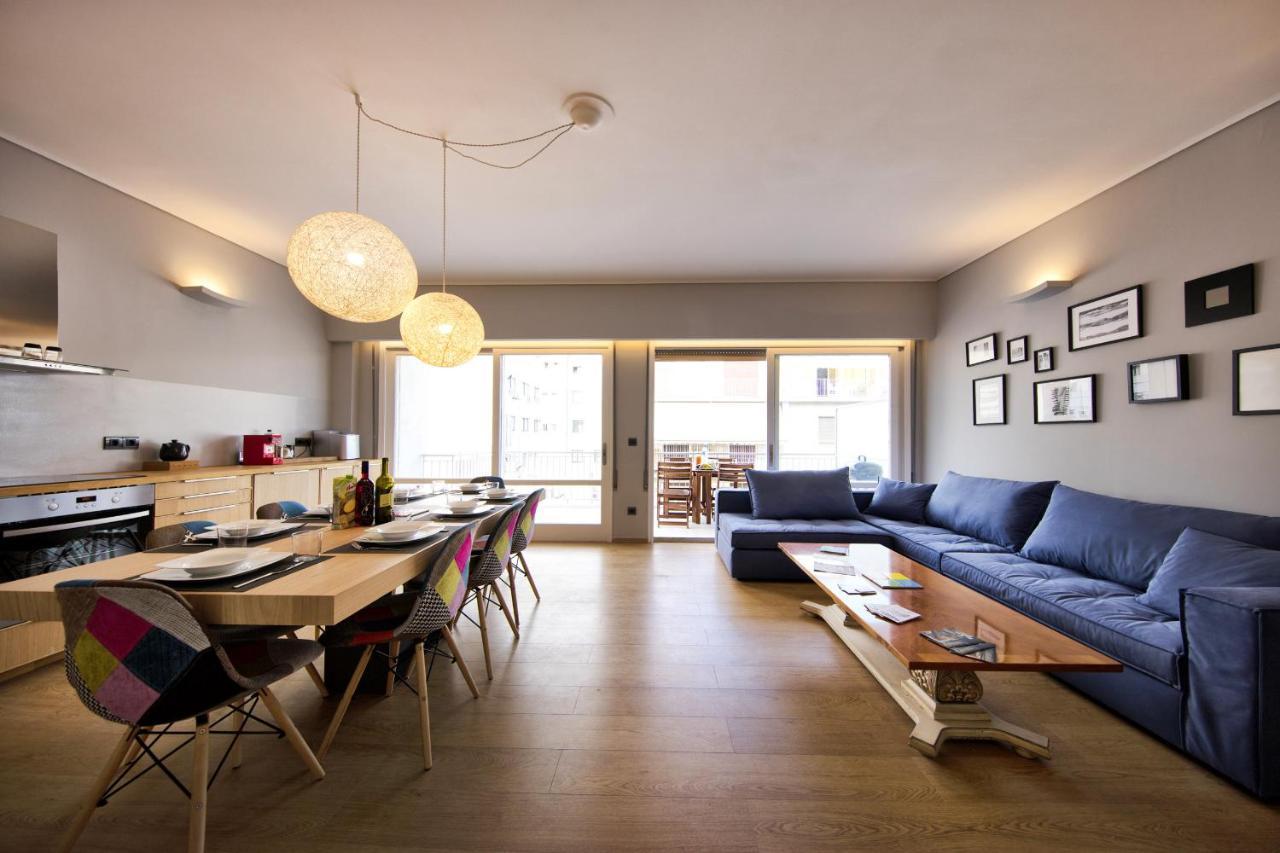 Super Modern Minimal Flat Nr Metro & Arch. Museum Appartement Athene Buitenkant foto