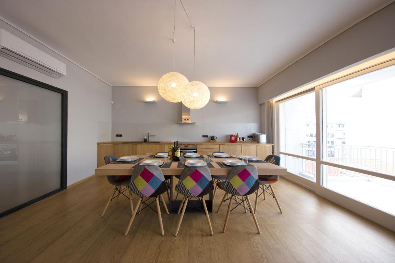Super Modern Minimal Flat Nr Metro & Arch. Museum Appartement Athene Buitenkant foto