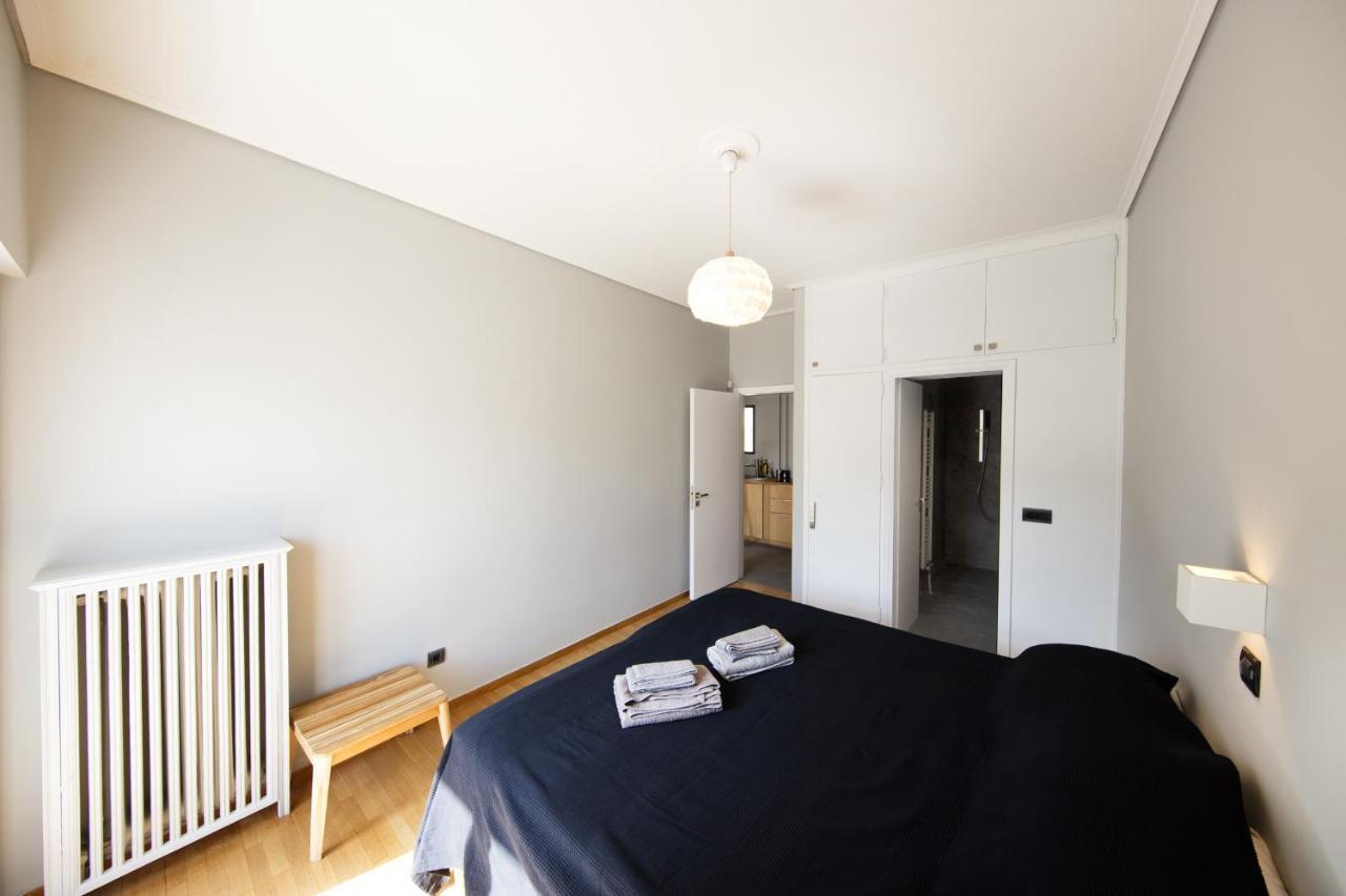 Super Modern Minimal Flat Nr Metro & Arch. Museum Appartement Athene Buitenkant foto