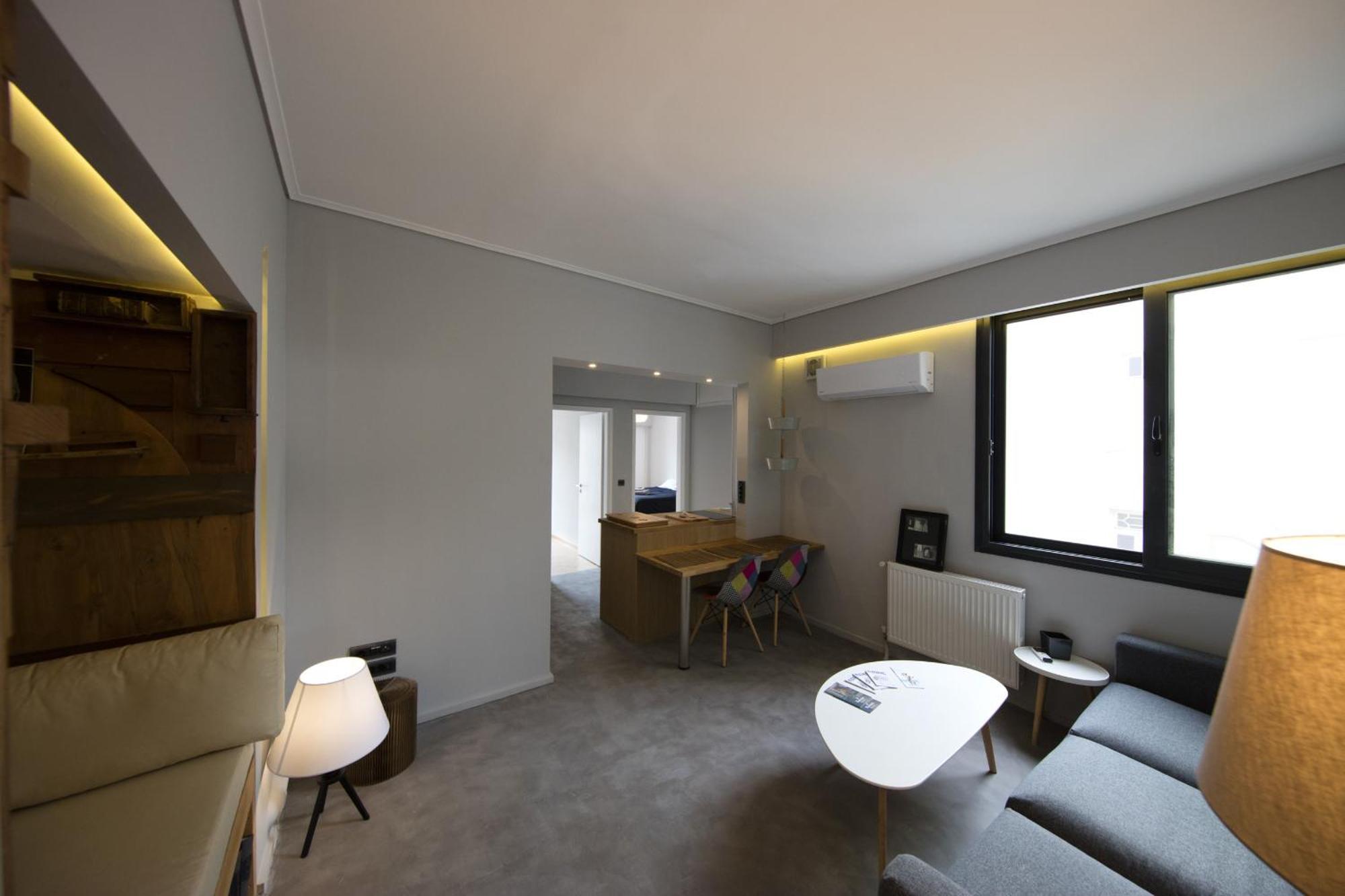 Super Modern Minimal Flat Nr Metro & Arch. Museum Appartement Athene Buitenkant foto
