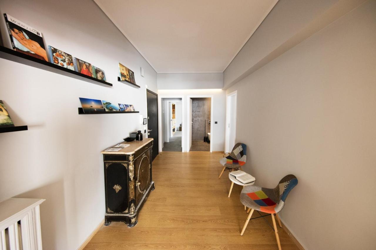 Super Modern Minimal Flat Nr Metro & Arch. Museum Appartement Athene Buitenkant foto