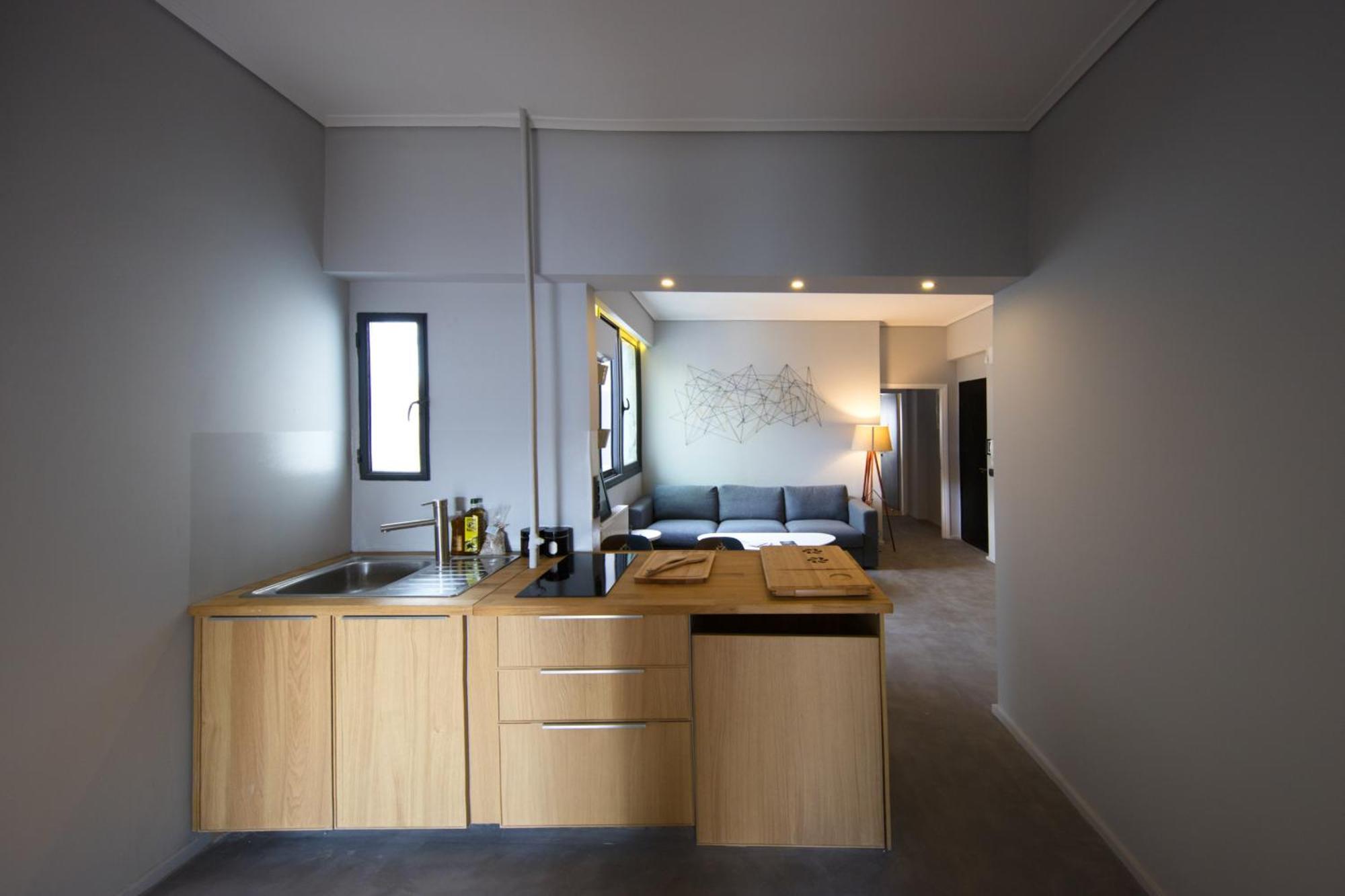 Super Modern Minimal Flat Nr Metro & Arch. Museum Appartement Athene Buitenkant foto