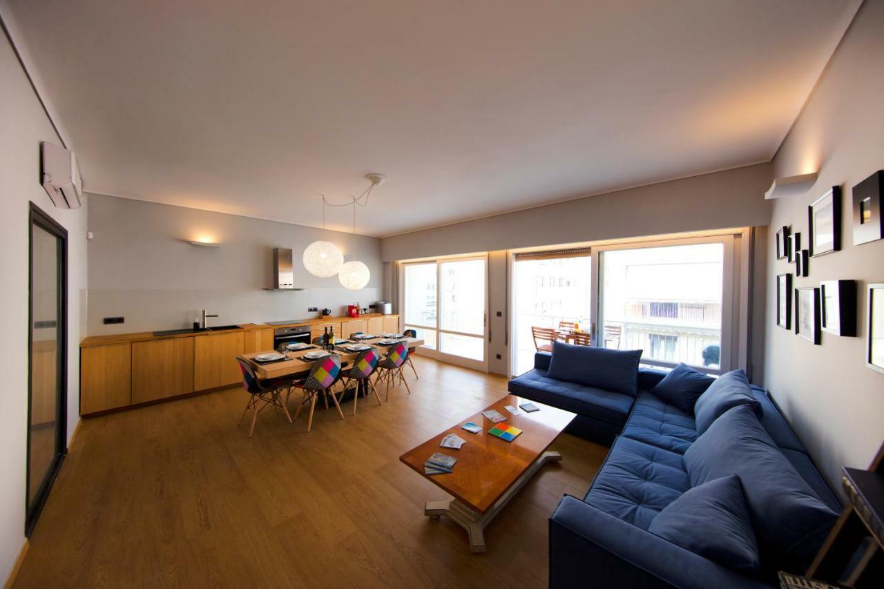 Super Modern Minimal Flat Nr Metro & Arch. Museum Appartement Athene Buitenkant foto
